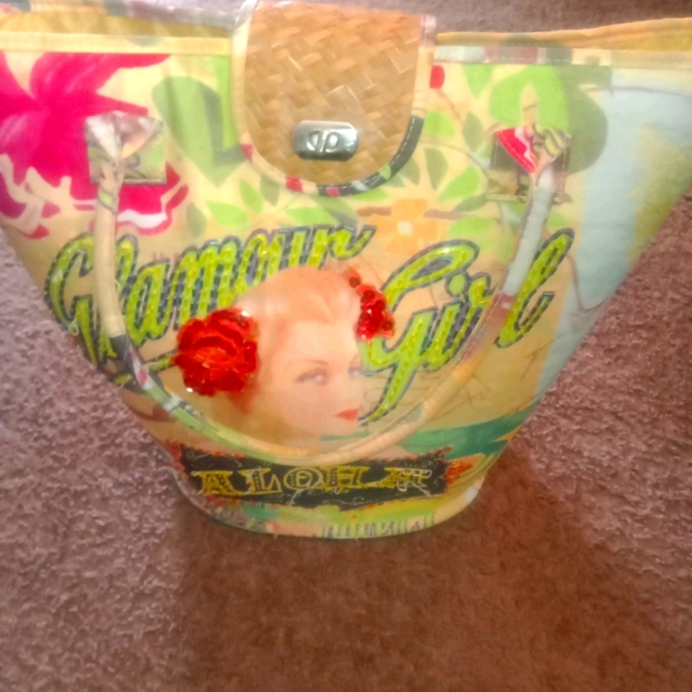 Marilyn Monroe glamour girl tote bag